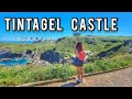 TINTAGEL CASTLE in CORNWALL - The Land Of King Arthur