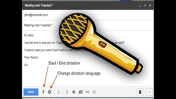 How to use Dictation in Gmail