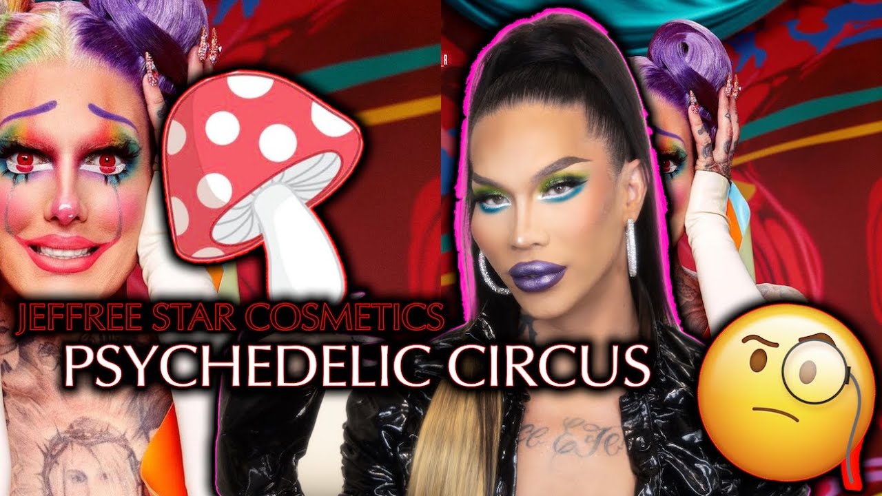 JEFFREE STAR PSYCHEDELIC CIRCUS PALETTE COLLECTION FIRST IMPRESSION & HONEST REVIEW | Kimora Blac