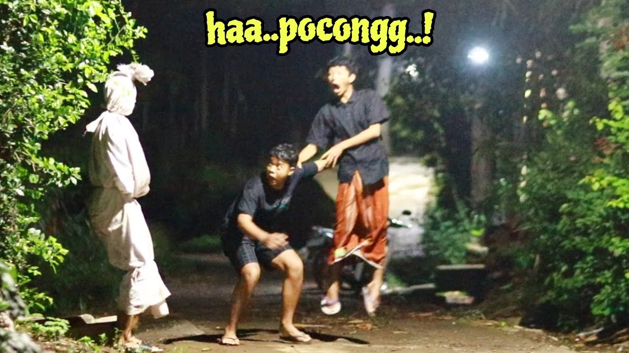 Funny Pocong Prank ! Latest 2024 Makes You Laugh 🤣 - YouTube