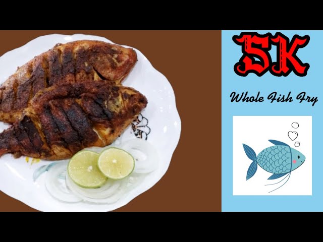 ఫిష్ ఫ్రై | Whole Fish Fry by Spicy Kitchen