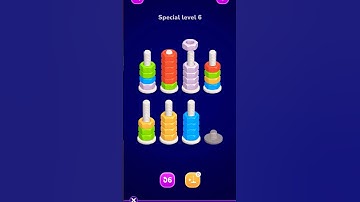 nut sort special level 6 #viral #shorts #shortvideos #iq #iqtest #mobile #gameplay #funny