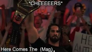 WWE Extreme Rules 2016 Highlights \& Chants \& Seth Rollins Return
