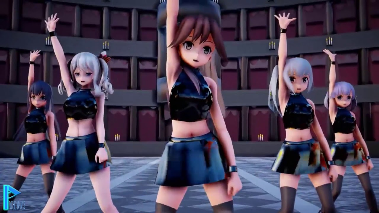 Cheap Thrills + Down (cover J Fla) MMD Dance Version 3D YouTube