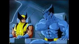 Wolverine and the X-Men try to stop the Iceman. http://en.wikipedia...