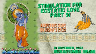 Stimulation For Ecstatic Love Part 51 - Auspicious Signs On Krsna’s Chest