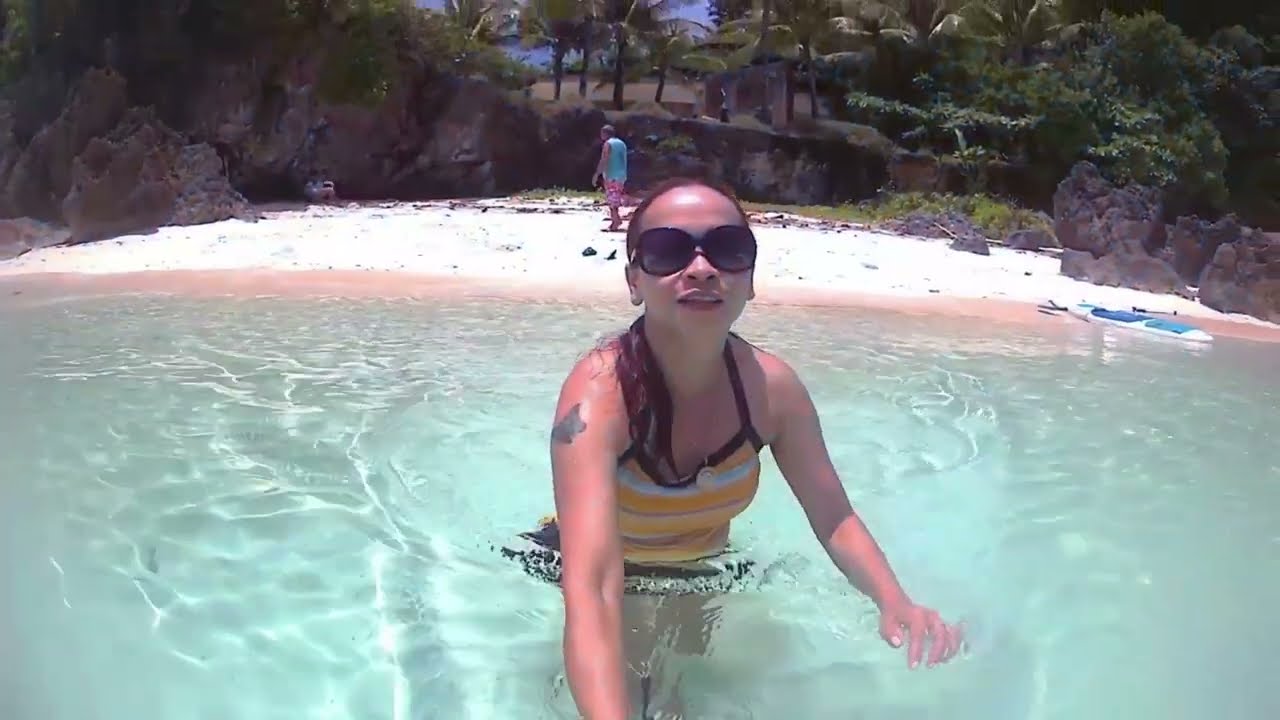 CEBUANANG ISLANDER:GREAT SWIMMING VERY CLEAR WATER@BORACAY SECRET PARADISE