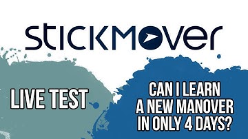 I learn a complete new manover with the Stickmover in 4 days // Does it work?