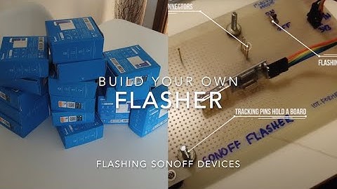 How to quickly flash 25 Sonoff Wall switches?