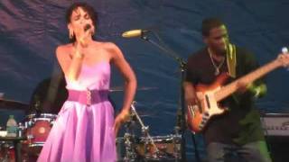 Goapele performs "Catch 22" and "Milk & Honey" at the BHCP 2011 kick-off concert series
