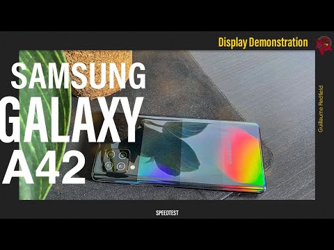 Samsung a42 5G SPEED TEST & Display Demo