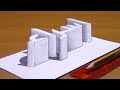 رسم اسم اسراء ثري دي 3D | خدع بصرية ثري دي | 3D Trick Art