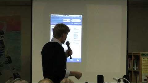 iPod touch Demo with Digital Textbooks