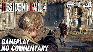 Resident Evil 4 PS4 Gameplay