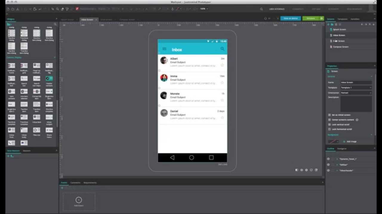 mockup to how create of website YouTube minutes in prototype Design 3 Material  App  Email