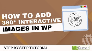 How To Add 360 Degree Interactive Image In WordPress