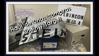 Haul de unas compras  Shein y Target