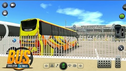 New Terminal Amazing Coach Ride From Mugla To Isparta Türkiye - Bus Simulator Ultimate