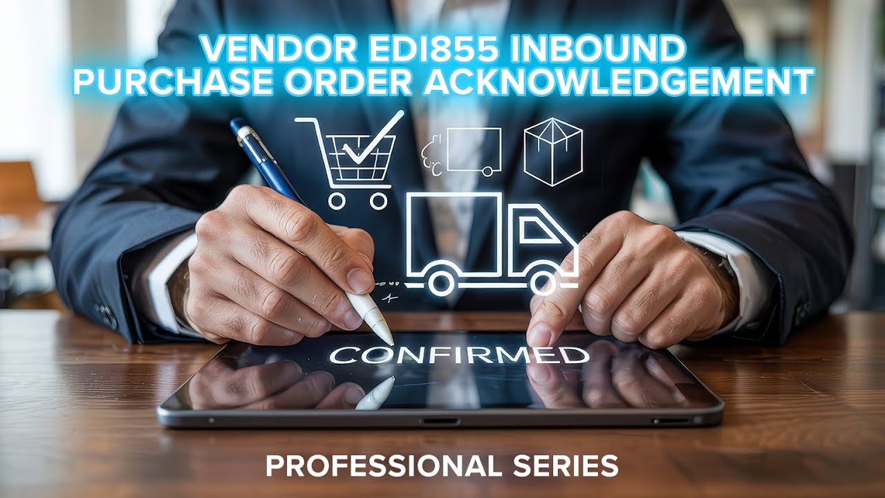EDI Session  4  Vendor EDI855 Inbound Purchase Order Acknowledgement 20260115 130010 Meeting Recordi