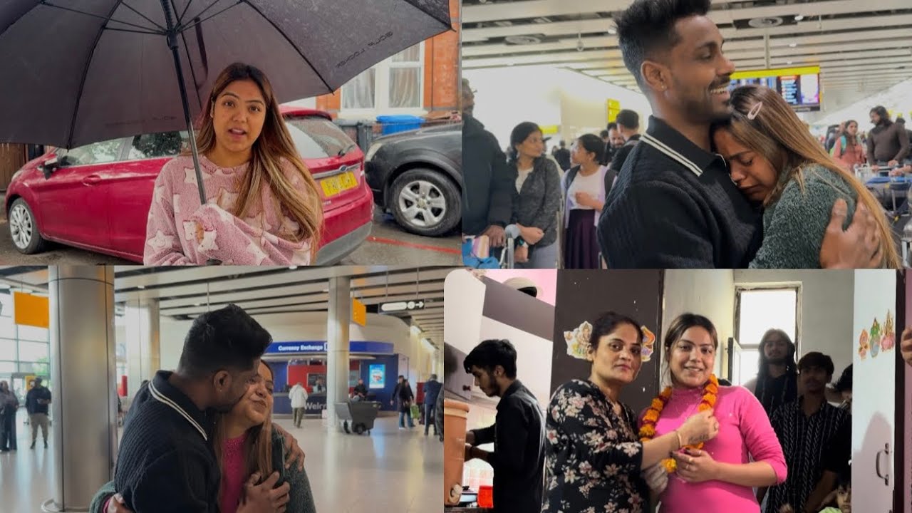 London to delhi ☺️|| airport pe hui m emotional 🥺#londonvlog #subscribe #welcometoindia #vlog