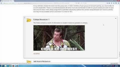 Bb Tour: Course Info