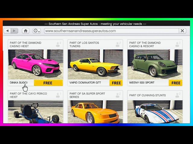 The Easy Guide to Get Free Cars in GTA 5: Bonus Tip Inside!