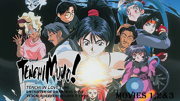 Tenchi Muyo! movies 1,2&3 (1996,97,99) English Dubbed HD 1080p (Love 1 ,Daughter of Darkness,love 2)