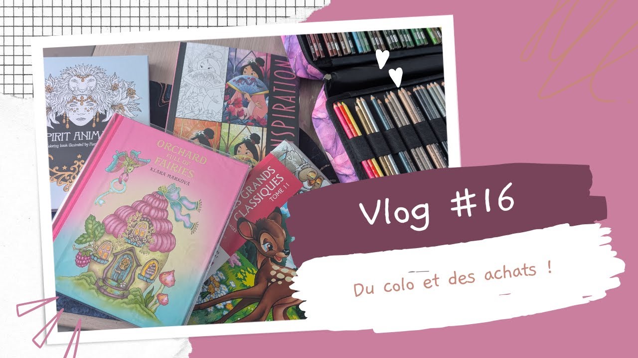 Vlog #16 - On colo ensemble et je vous montre mes derniers achats - YouTube