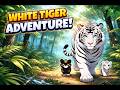 Amazing White Tiger Family Adventure! 🐯🌈 | Kids Jungle Story Kid Movie Animation | Youtube Kid