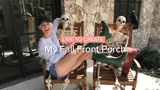 DIY Fall Front Porch Decor
