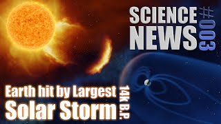 The Biggest Solar Storm In History Hit Earth 14,000 Years Ago
Welcome back to Science News. In this episode we will be covering
- Strange asteroid may contain elements outside the periodic table!
- Scientist manage to deflect a powerful laser beam with air
- New data suggests Earth was struck with the largest recorded Solar event 14,000 years ago
- and finally NASA unveil what was in the sample returned from asteroid Bennu.
Please consider supporting this channel through:
Patreon: https://www.patreon.com/seethepattern
PayPal: https://www.paypal.me/seethepattern
Merch: https://shop.spreadshirt.co.uk/see-the-pattern/
References:
Asteroid may contain elements outside the periodic table
https://www.iflscience.com/asteroid-33-polyhymnia-may-contain-elements-outside-the-periodic-table-71076#lnok1sb00y5e0tlfbcac
https://arxiv.org/pdf/2306.11989.pdf
https://en.wikipedia.org/wiki/33_Polyhymnia
Laser deflected using sound
https://interestingengineering.com/science/bend-laser-beams-sound-waves
Earth hit by largest ever solar storm that would have devastated civilisation today
https://royalsocietypublishing.org/doi/pdf/10.1098/rsta.2022.0206
https://www.science.org/doi/10.1126/science.aau0747
https://royalsocietypublishing.org/doi/10.1098/rspa.2022.0497
Osiris-Rex - reveals evidence of water and carbon in the returned sample
https://theconversation.com/osiris-rex-nasa-reveals-evidence-of-water-and-carbon-in-sample-delivered-to-earth-from-an-asteroid-215484
https://www.nasa.gov/news-release/nasas-bennu-asteroid-sample-contains-carbon-water/
00:00 Introduction
00:30 Asteroid with Exotic Materials
03:40 Laser deflected with Air
05:22 Largest Solar Storm 14k B.P.
09:07 Bennu sample returned to Earth The Biggest Solar Storm In History Hit Earth 14,000 Years Ago