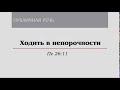 JW/ Ходить в непорочности