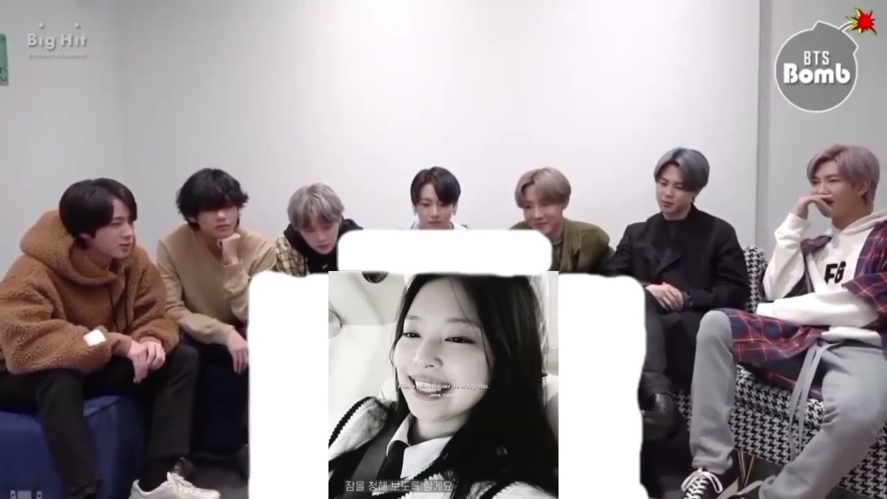 bts reaction jennie tiktok