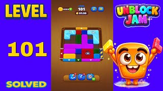 Unblock Jam Level 101 Walkthrough Solution