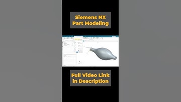Unlock Your 3D Design Skills: NX Part Modeling Exercise