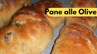 PANE ALLE OLIVE FATTO IN CASA BUONISSIMO