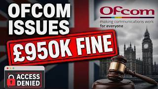 Ofcom Fines US Forum £950,000 Under Online Safety Act