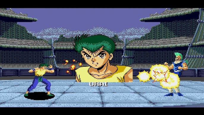 YU YU HAKUSHO: SUNSET FIGHTERS - (MEGA DRIVE) - [ KURAMA ] - PLAYTHROUGH 