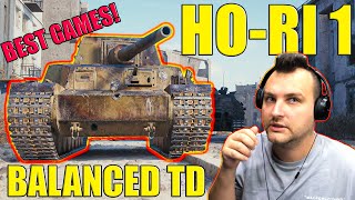 Ho-Ri 1 Showcase: Top Games with Japan's Balanced Tank Destroyer! | World of Tanks