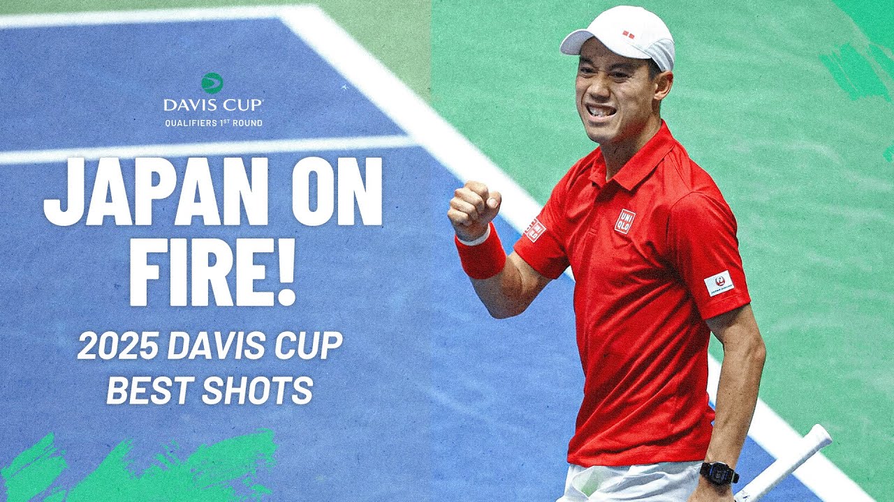 Mt. Fuji テニスボール DAVIS CUP未開封　貴重レア The 10 Most Jaw-Dropping Shots from Japan 😳 | 2025 Davis Cup