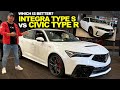 Integra Type S vs Civic Type R! In-Depth Walk-Around At Honda HQ Japan!