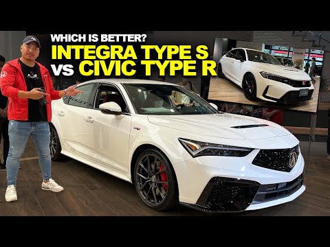 Integra Type S vs Civic Type R! In-Depth Walk-Around At Honda HQ Japan!