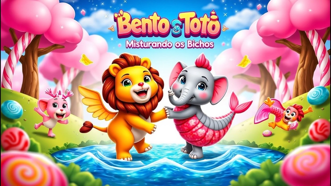 Bento e Totó Misturando os Bichos Desenho Infantil ‐ - YouTube