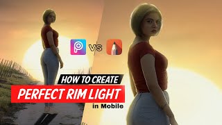 How to make Rim Light Effect | Picsart Vs AutoDesk | Glow Light Photo Editing Tutorial-Xafar Studio screenshot 4