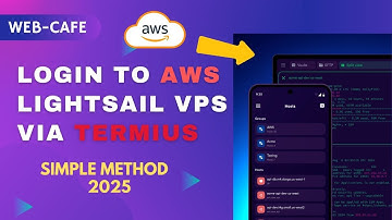 Login to AWS Lightsail VPS with pem key using Termius 2025 ⭐