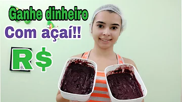 Como preparar um açaí para revenda?