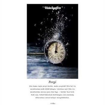 Literasi||By ~Vilda Syafira~||Pergi||Nissa Sabyan-Deen Assalam||Story WA