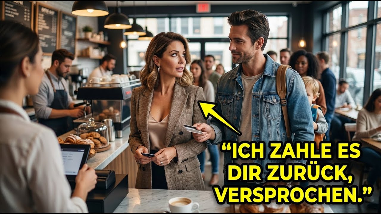 CEO-Karte wurde beim Kaffee abgelehnt–ein Single-Vater half, ohne zu wissen dass sie Milliardärin is
