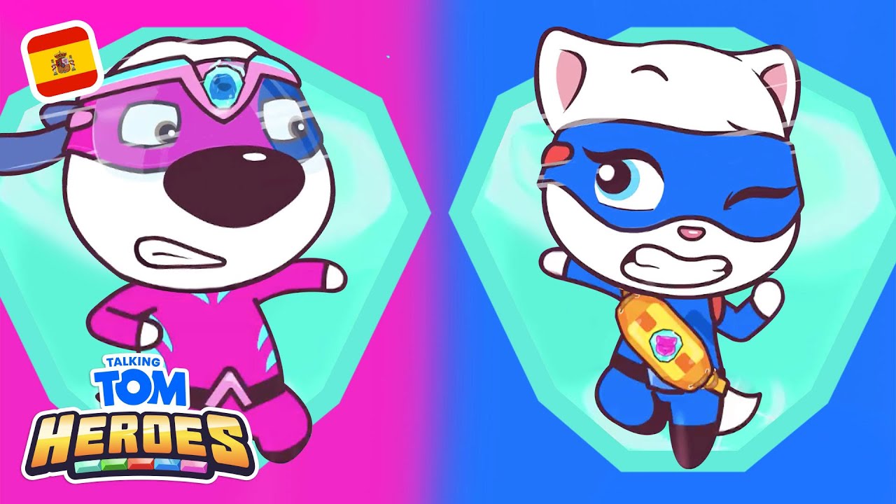 Talking Tom Heroes - Cambio de superpoderes de Hank (Episodio 47)