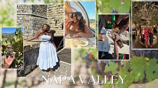 NAPA VALLEY WITH MY GIRLS!!!!🍷WINE TRAIN DINNER, GAINTS GAME! SOFT GIRL MOMENTS! FOOD & LOTS OF WINE